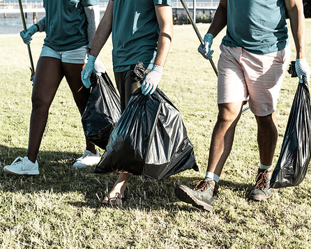Volunteers Cleaning Nature