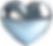 Silver Heart Balloon
