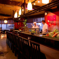 寿司屋のカウンター