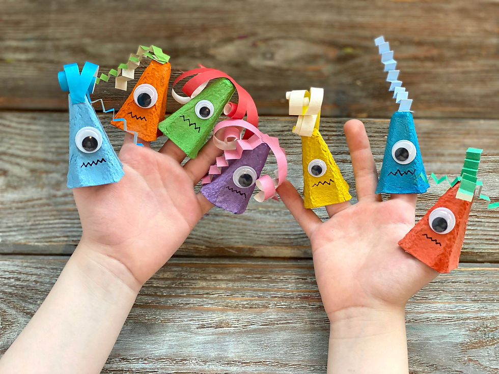 Colorful Finger Puppets
