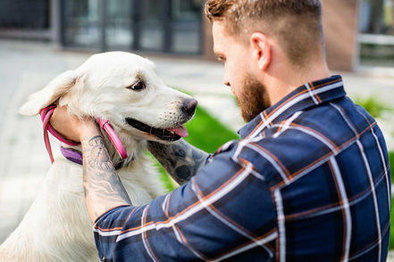 Man With Dog