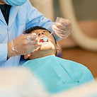 Kid Receiving Dental Treatment