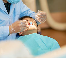 Kid Receiving Dental Treatment