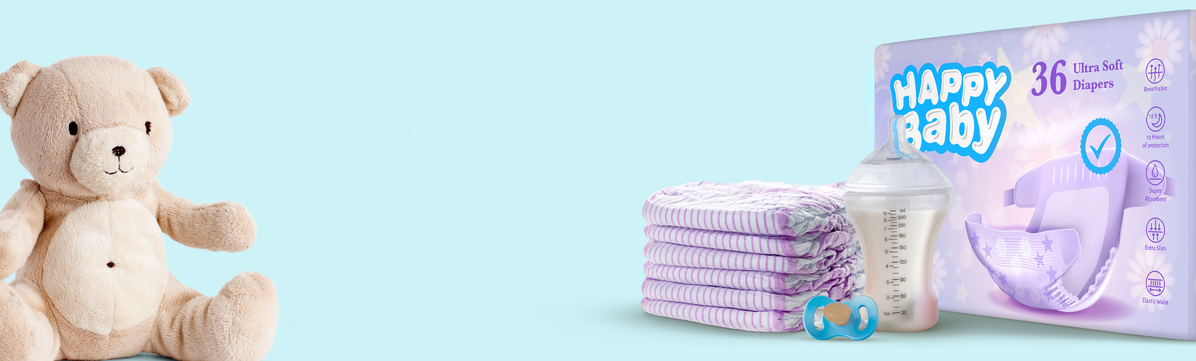 Arranged Food and Objects