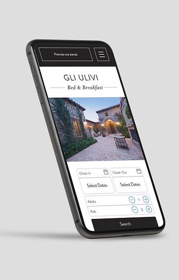 Site web édité sur le téléphone