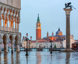 Venetian Plaza Scene