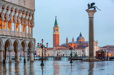 Venetian Plaza Scene