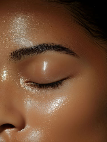 Close-up Shiny Skin