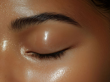 Close-up Shimmering Skin
