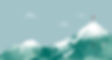 Flag on Mountain Peak