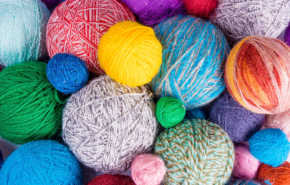 Colorful Yarn Collection