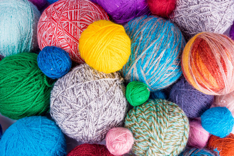 Colorful Yarn Collection