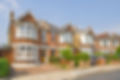 A row of typical 3 bed semi detached Victorian/Edwardian houses in suburbia.. Image shot 0