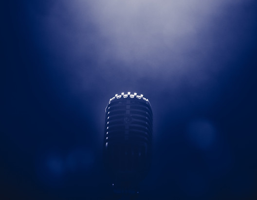 Vintage Microphone Spotlight
