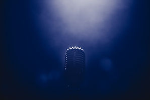 Microfono sul palco