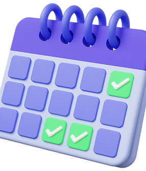 3D Calendar Icon