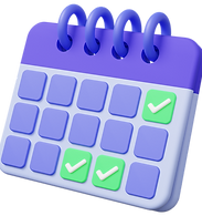 3D Calendar Icon