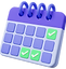 3D Calendar Icon