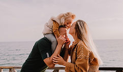 Family by Ocean