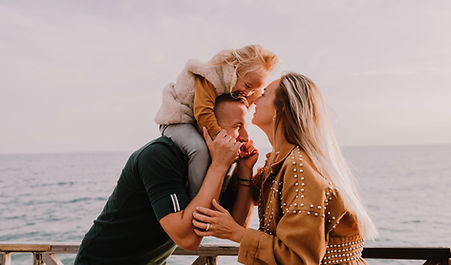 Family by Ocean