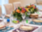 Feestelijke dinertafel