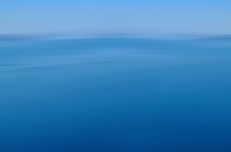 고요한 푸른 바다