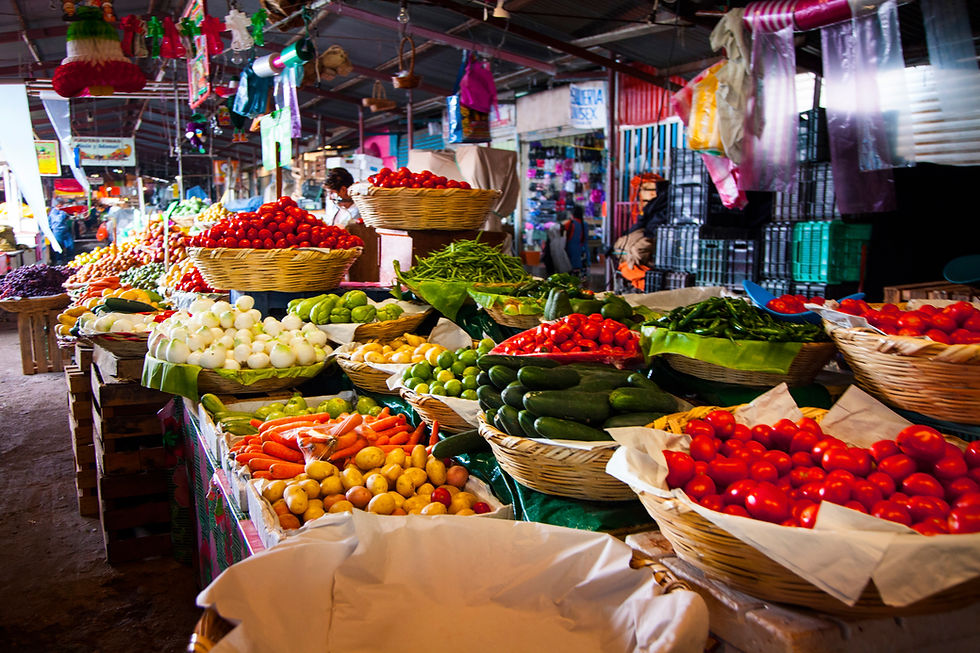 Mercado de verduras