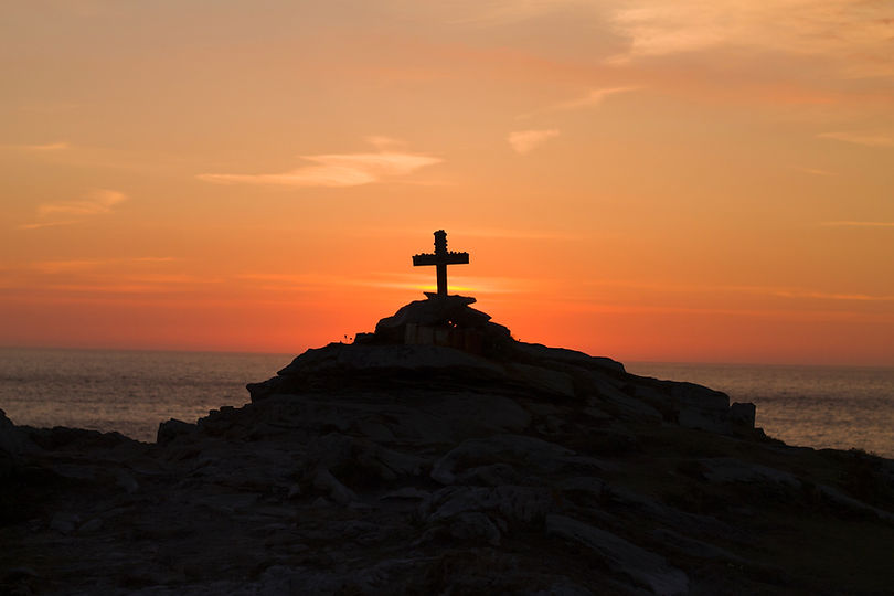 Cross At Sunset