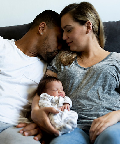 Parents with Newborn Baby