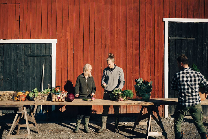 Farmers Selling Vegetables