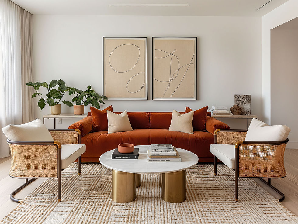 Salon contemporain