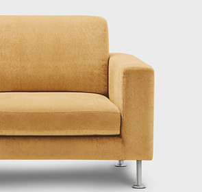 Yellow Velvet Armchair