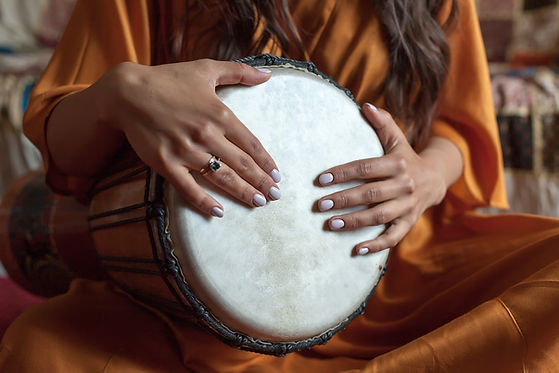 Hands Playing Drum