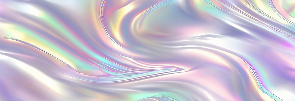 Tourbillons abstraits irisés