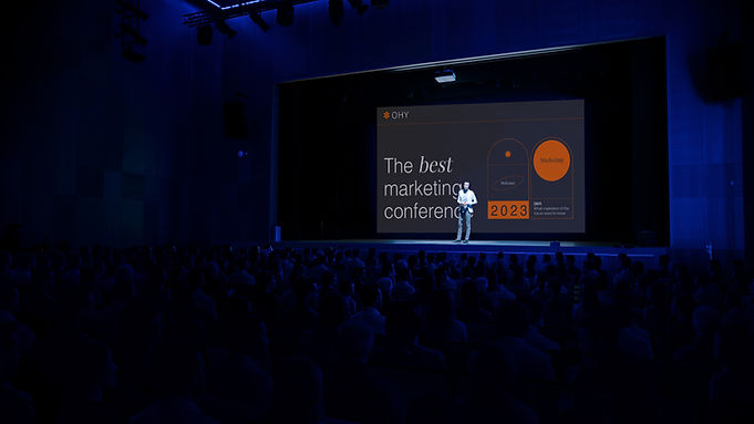 Marketing Conference Stage