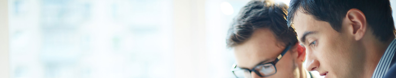 Colegas analisando planos