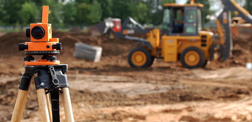 Equipo de topografía para la construcción