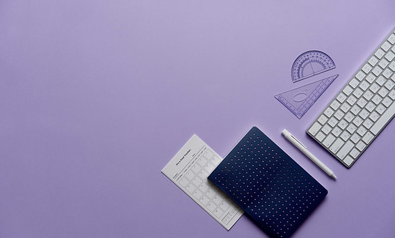 Notebook and Keyboard