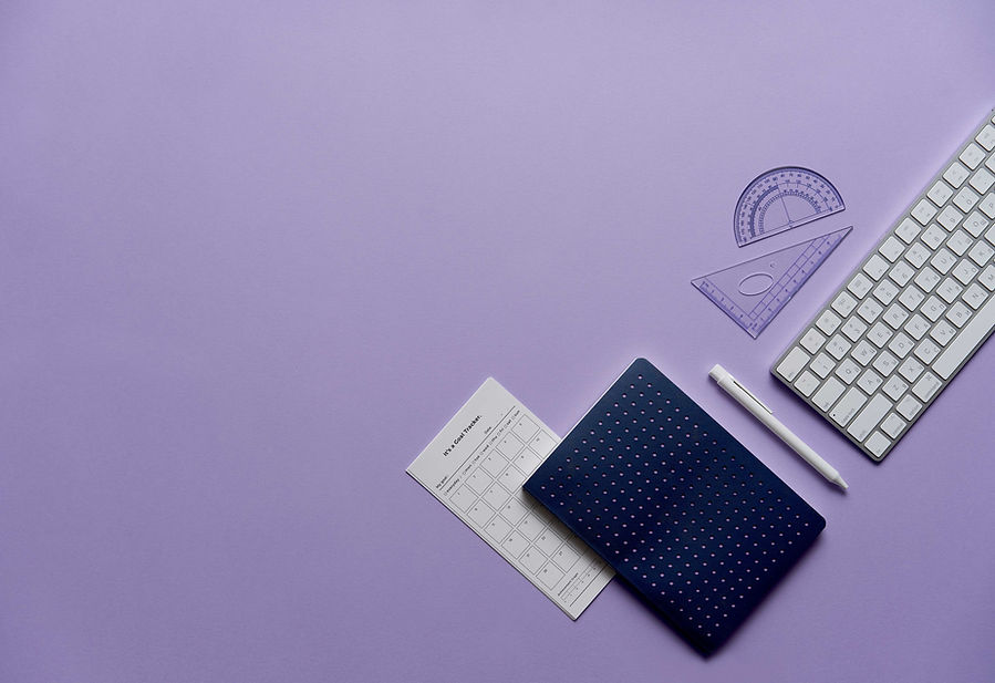Cuaderno y teclado