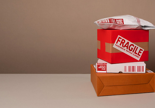 Stacked Shipping Boxes
