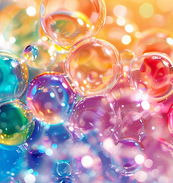 Colorful Soap Bubbles