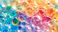 Colorful Soap Bubbles