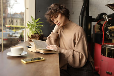 Woman Reading a Book