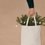 Bag With Evergreen