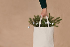 Bag With Evergreen