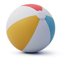 Colorful Beach Ball