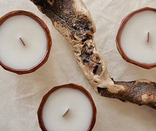 Свечи и дерево