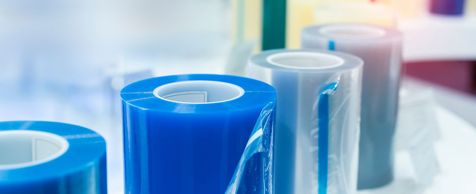 Colorful Plastic Rolls