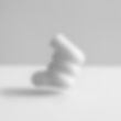 White Abstract Object