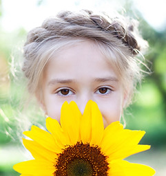 Sunflower Portrait